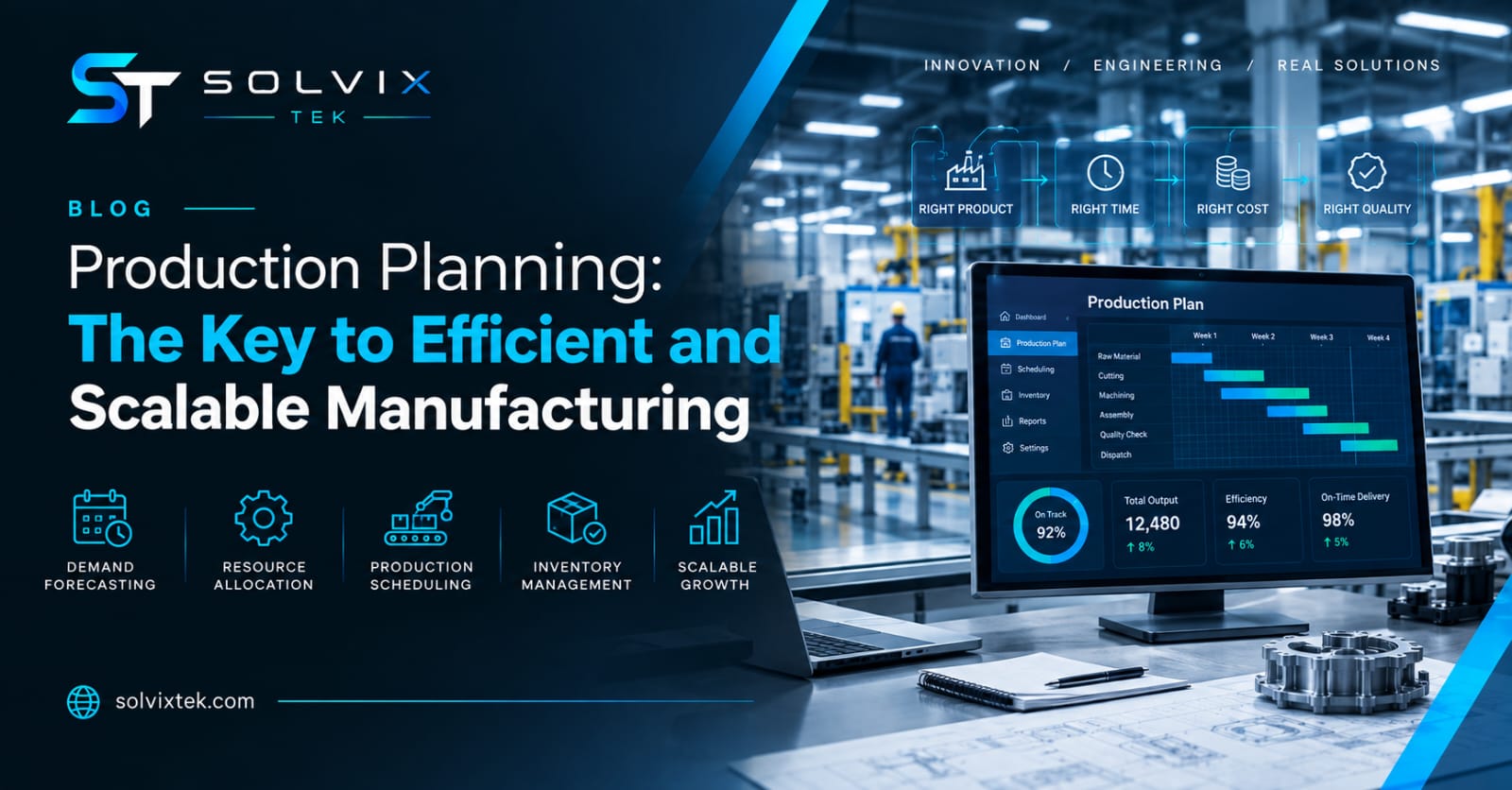 Production Planning: The Key to Efficient and Scalable Manufacturing