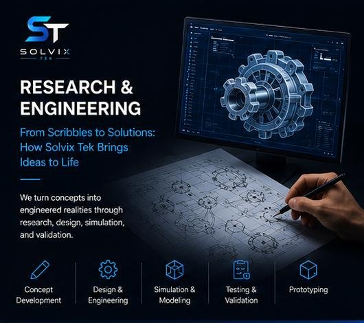 Research and engineering — from scribbles to solutions