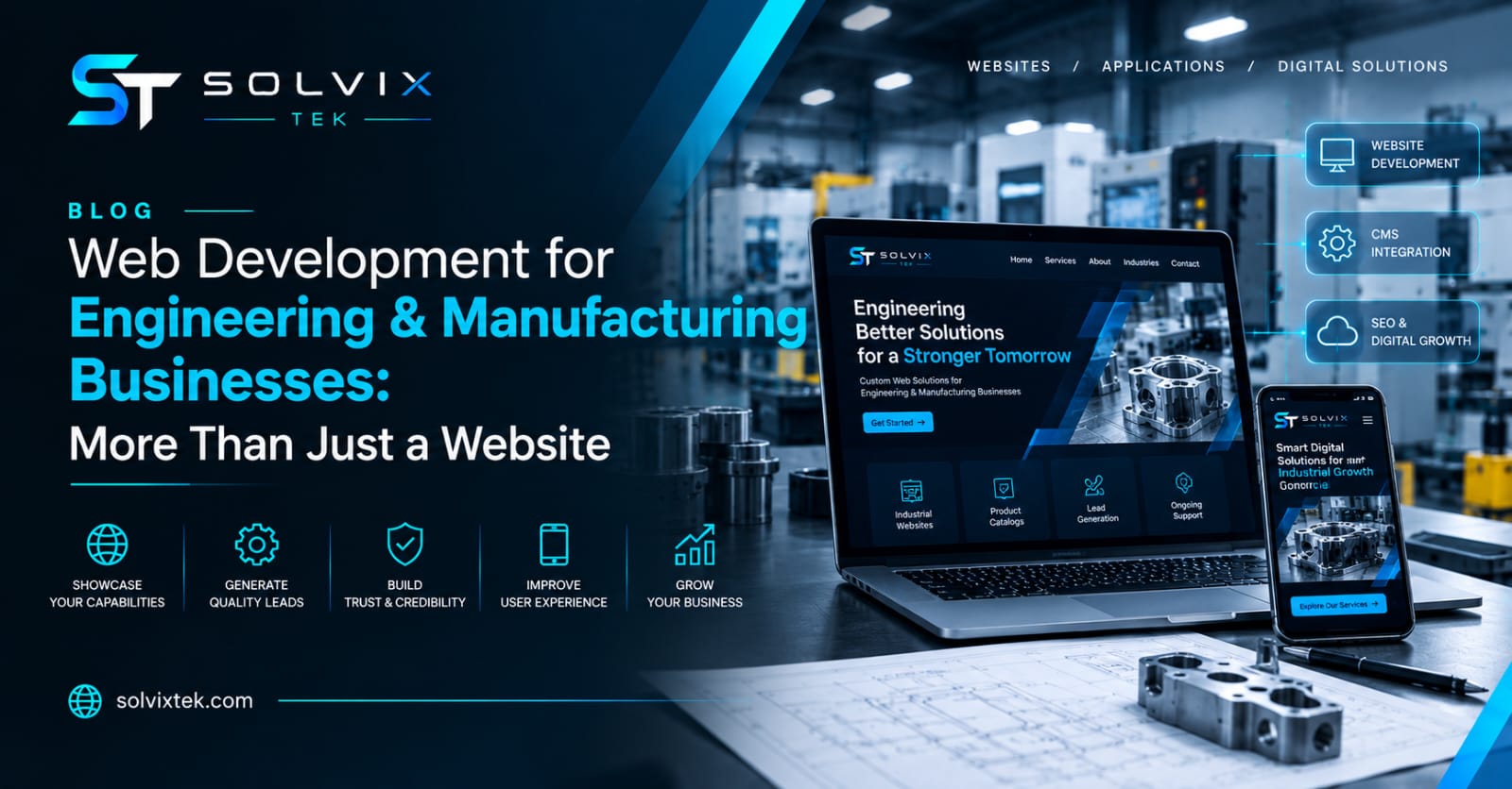 Web Development for Engineering & Manufacturing Businesses: More Than Just a Website