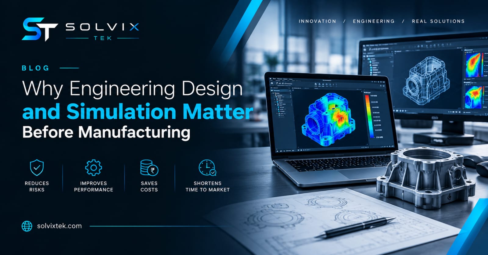 Why Engineering Design and Simulation Matter Before Manufacturing